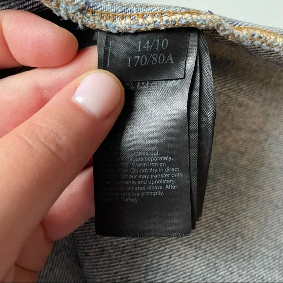 All Saints Denim Mini Skirt - Picture 13 of 15